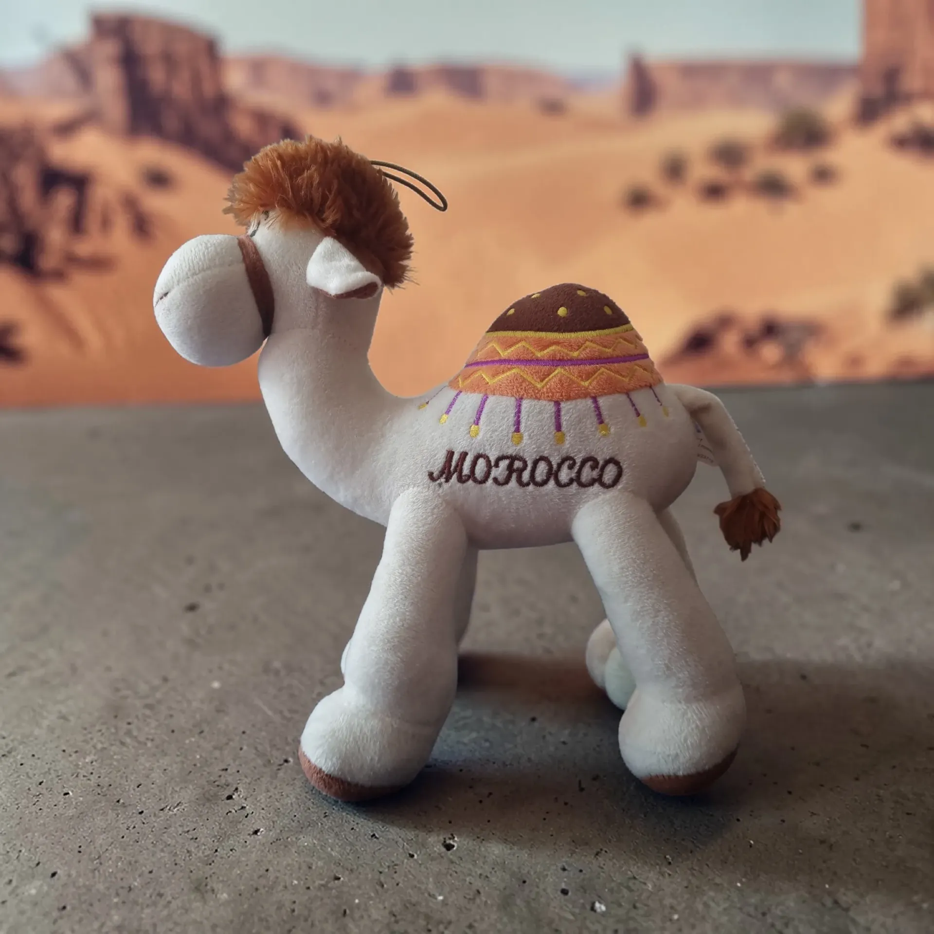 Petite peluche dromadaire (porte-clés)