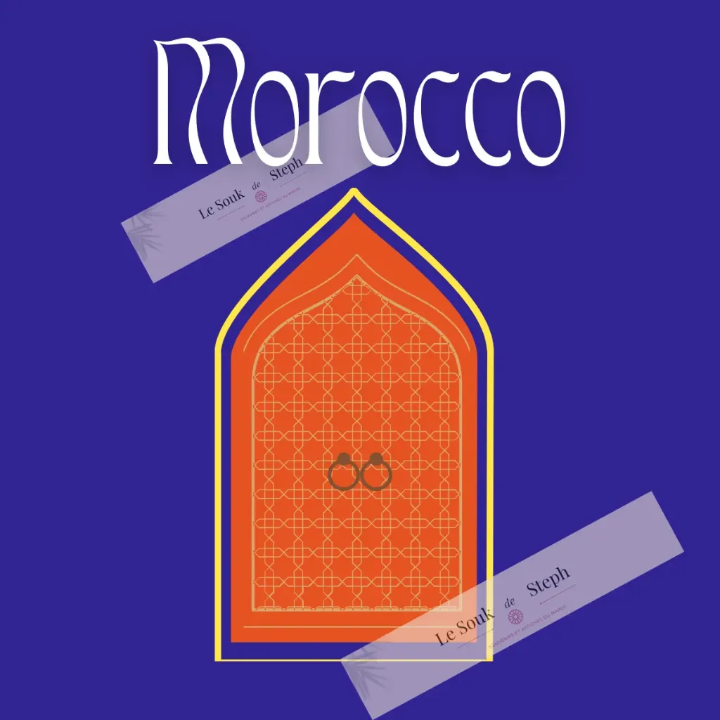 Affiche Maroc Bab